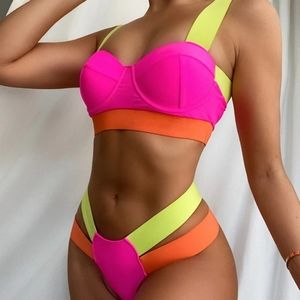 Neon Bikini Size Small
